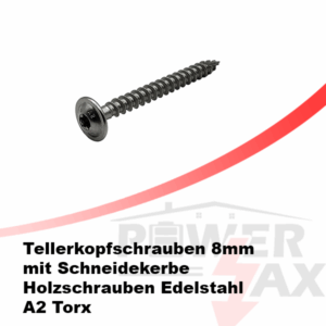 Tellerkopfschraube 8 x 80