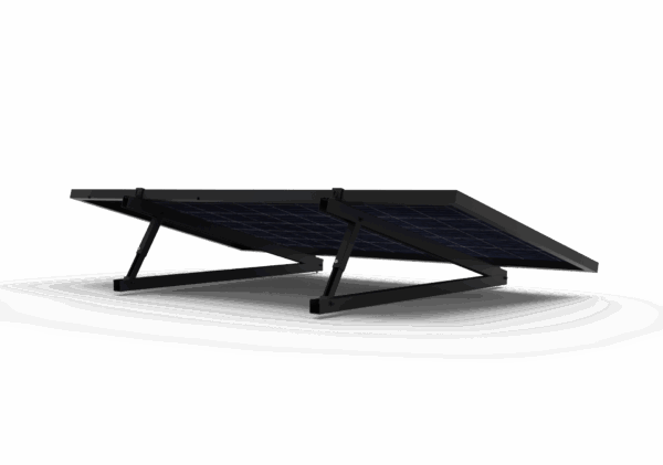 Flachdach Solarmodul Komplettbausatz