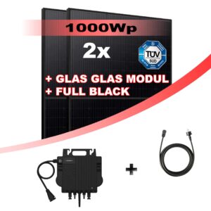 1000wp Balkonkraftwerk mit Marstek