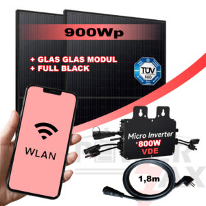 900 Balkonkraftwerk ohne Speicher