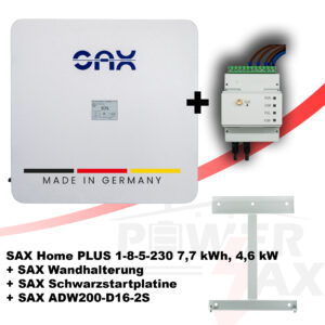 SAX POWER HOME Homespeicher mit smartmeter