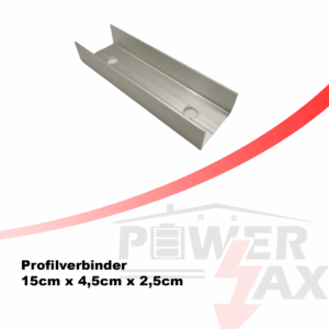 Profilverbinder für UK PV Anlage