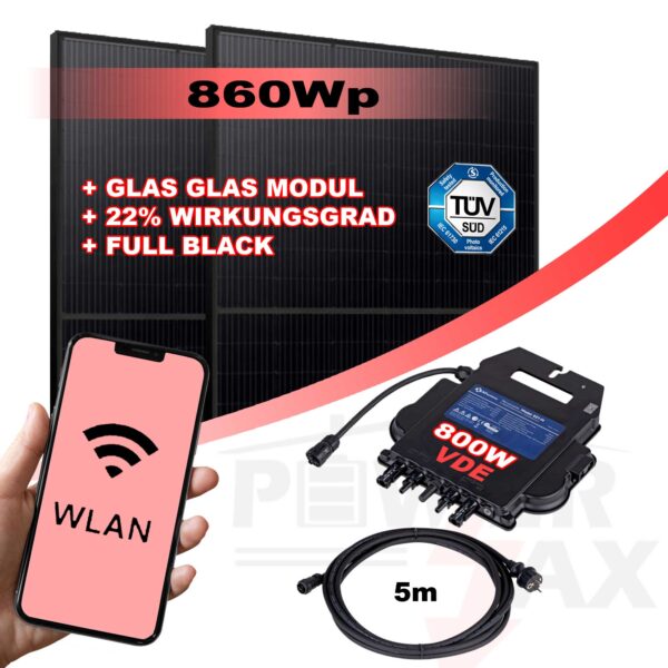 Bifazial Solarmodul Set kaufen