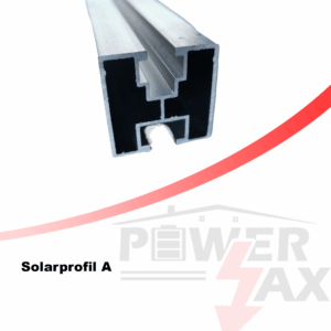 Aluminiumprofil für die Montage von Photovoltaikanlagen
