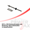 M10 Stockschrauben für die Montage von Photovoltaikanlagen