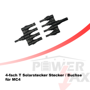 4 fach t solarstecker Solar