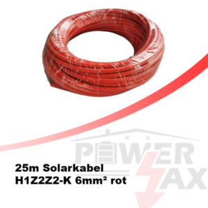 25m Solarkabel 6mm2