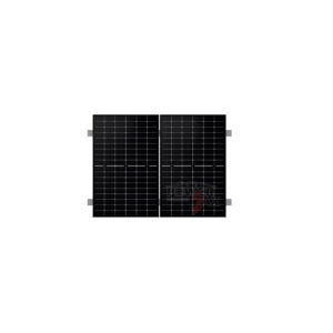 2x Module Komplettbausatz Balkonkraftwerk für Dachmontage / Schrägdach