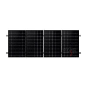 4x Module Komplettbausatz Balkonkraftwerk für Dachmontage / Schrägdach