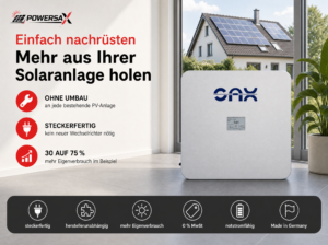 Stromspeicher nachruesten ohne Umbau, steckerfertig